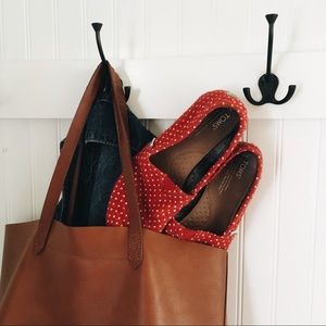 Adorable Red Polka Dot Toms